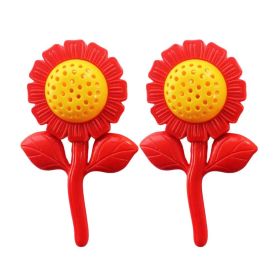 2 Pair-Sunflower-Kids Toy Dumbbell with Bell-Morning Exercises/Dance Performance