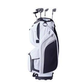 VEVOR Golf Cart Bag with 14 Way Organizer Divider Top, 36' 13 Pockets Premium Nylon Cart Bag