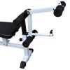 Weight Bench with Weight Rack, Barbell and Dumbbell Set 264.6 lb