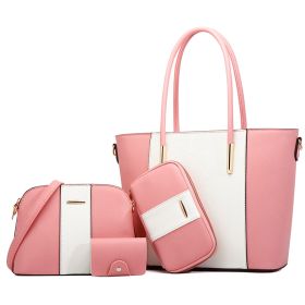 Fashion Women'S Bag, Cross-Border Picture And Mother Bag, Portable Diagonal Bag (Color: Pink)