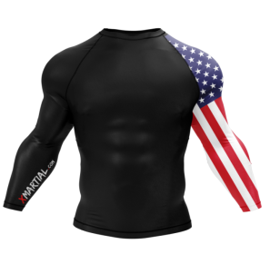 XM AMERICAN WARRIOR - Longsleeve And Shortsleeve - XMARTIAL (Option: M-Longsleeves)