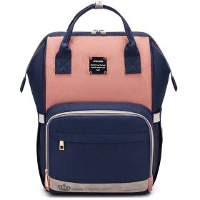 Mummy Maternity Bag (Option: Orangepink navy)