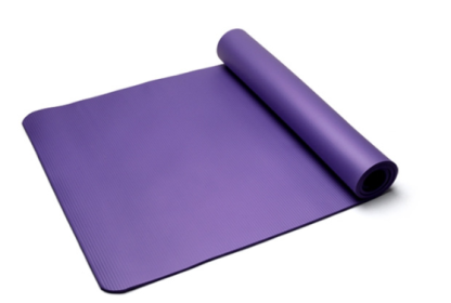 Eco-friendly NBR Yoga Mat (Option: Purple-183x61)