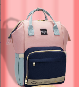 Mummy Maternity Bag (Option: Pink navy)