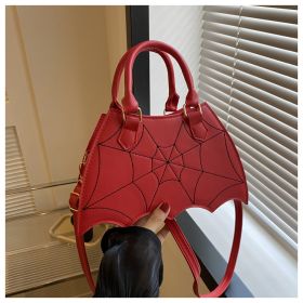 Women's Summer Fashion Portable Shoulder Crossbody Saddle Bag (Color: Red)