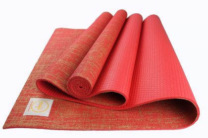 Jute Premium ECO Fitness, pilates, Yoga Mat + Muscle recovery Bundle (Multi: Color)